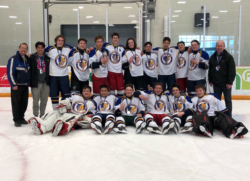 hockey boys ofsaa lawrence bronze park represented competing athletes medal ci brought
